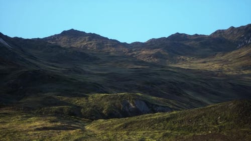 A Breathtaking Mountain Range Landscape