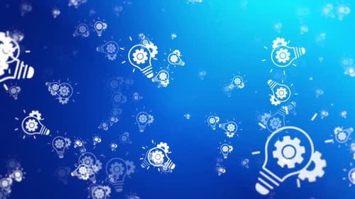 Idea Icon Background Loop
