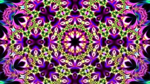 Abstract Fractal Background Loop