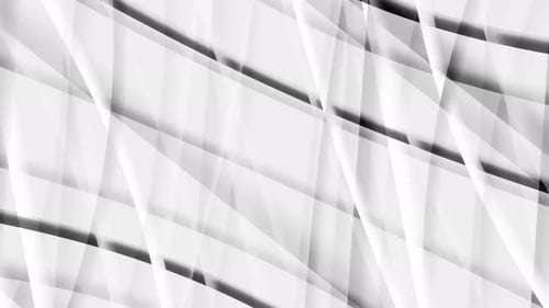 Clean Shape Motion Black White Animated Background