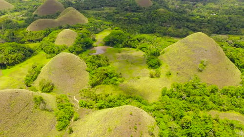 Chocolate Hills/Bohol, Philippines