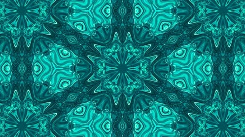 Abstract flowers futuristic kaleidoscope mandala background