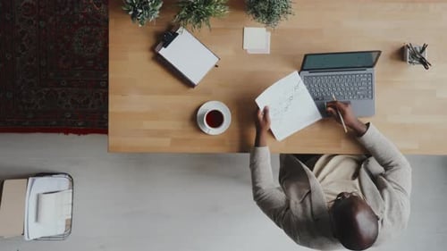 Colleagues Cooperating Together in Office