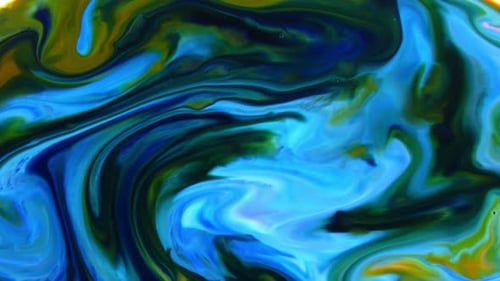 Abstract Swirling Paints Background Texture