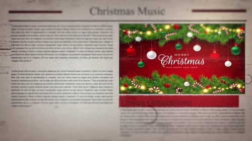 Retro Newspaper Reveal for Headlines and Articles