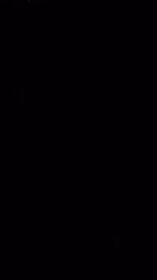 Vertical Glitch Retro Film Texture with VHS Noise and Distort