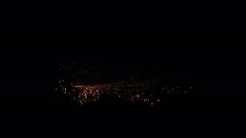 Golden Sparkle Particle Trail Effect