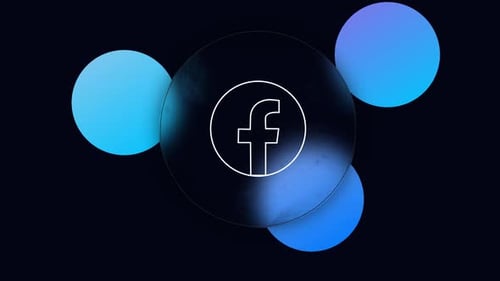 Modern Geometric Circles Logo Reveal Intro