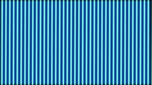 Animated Glowing Vertical Blue Neon Lines Background