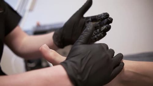 professional spa massage, back, foot, whole body massage.