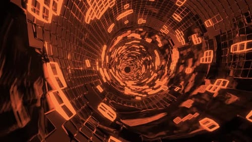 Modern Abstract Tunnel Background