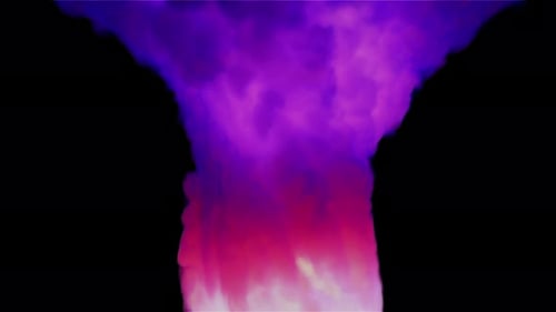 Dynamic Purple Pink Fluid Abstract Animation
