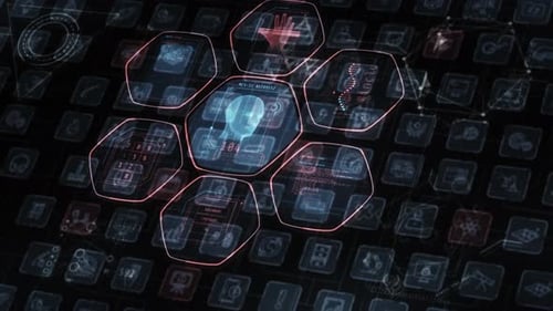 Biometric Security System Identifying User Virtual Interface Data