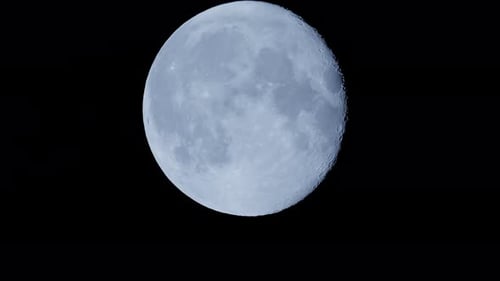 Detailed Close Up of the Lunar Surface