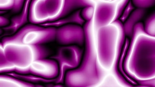 Abstract Glowing Purple Fluid Loop Background