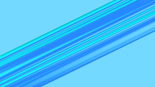 Abstract Fluid Blue Lines Motion Background Loop