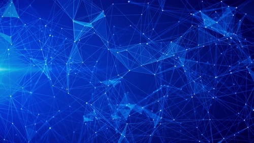 Digitaler Cyberspace Abstrakte Matrix Hologramm Datenfluss Space Warp Science-Fiction-Binärcode