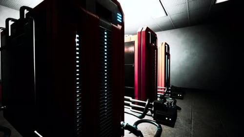 Cryptocurrency Mining Farm Using Computer Graphic Cards