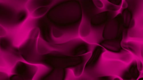Remolinos fluidos abstractos de color magenta: una obra de arte digital