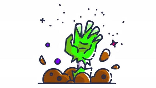 Muddy Zombie Hand