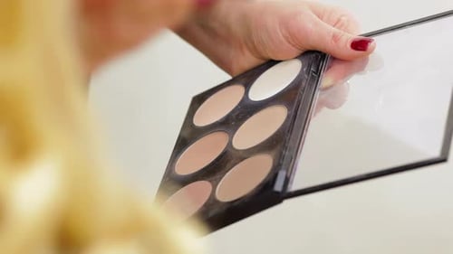 Close Up Hands with Rouge