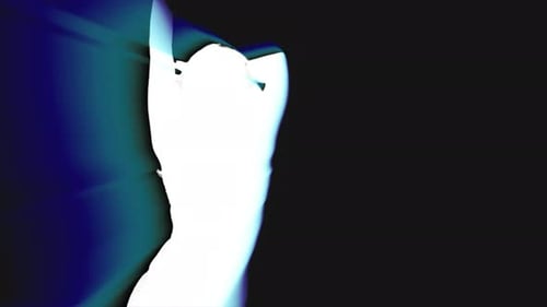 Beautiful Female Shadow Silhouette Dance