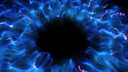 Celestial Observer Blue Eye Bewegte Grafiken 2 2K