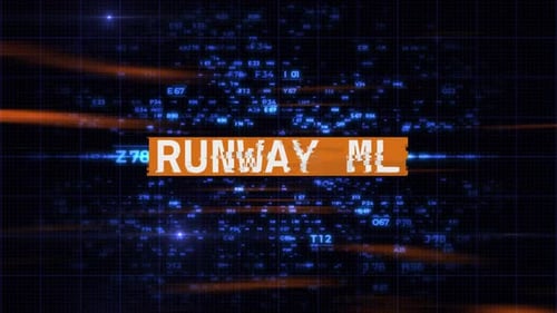 Runway Ml Words In Ai Hi Tech Backgrounds V 07