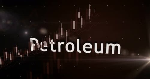 Diagrama de tablas y gráficos de la industria de producción de petróleo