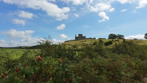 ireland Epic Locations distant view from under The Rock Of Cashel in Tipperary Ireland in summer