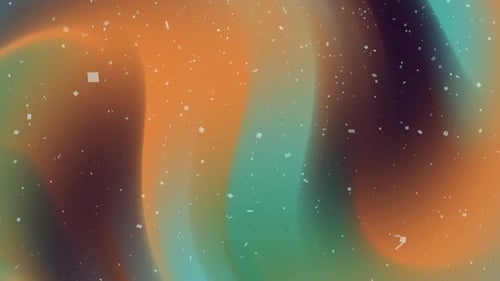 Abstract Blurred Backdrop With Colors Like Brown Orange Teal