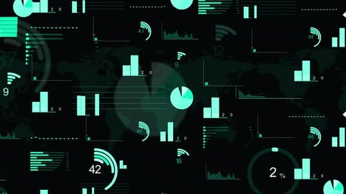 Financial Figures Graphs and Diagrams Growing