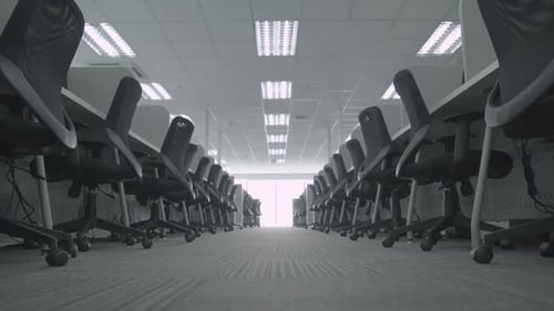 Fresh And Modern Corporate Office Space - Walkway