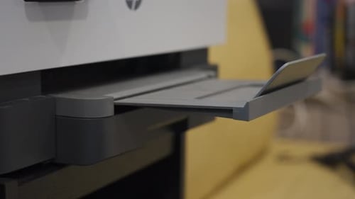 Ein Bürodrucker für die Arbeit zu Hause.