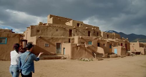 Taos Pueblo New Mexico Adobe Adobe