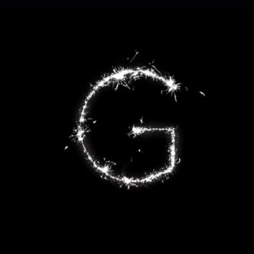 Sparkler Light Trail Letter G Reveal
