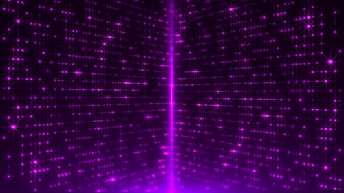 Purple Flashing Led Lights Background Loop V4