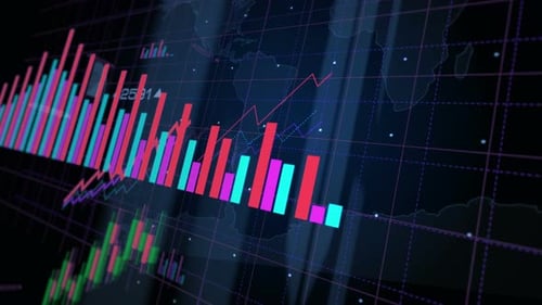 Futuristic Data Visualization of Business and Medical Statistics
