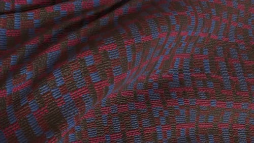 Abstract Fluid Motion Woven Textile Background