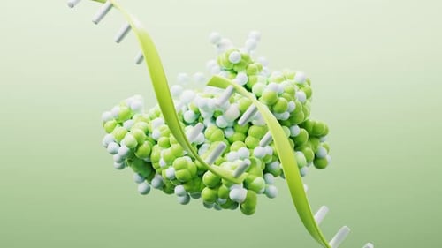 Estructura biológica de la proteína orgánica