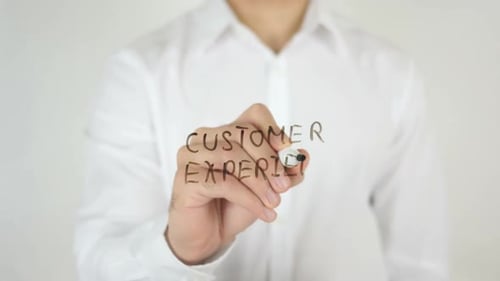 Customer Experience, Written on Glass