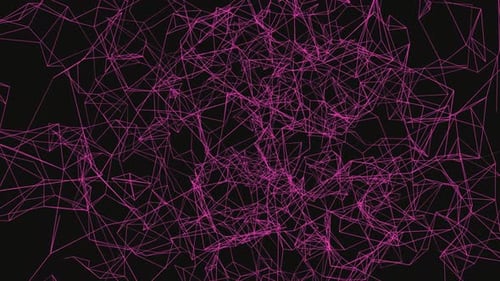 Fundo do Plexus Loop. Plano de fundo de abstração geométrica