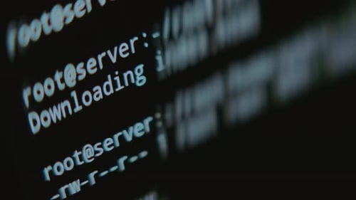 Hacking Root Server Hacking Concept