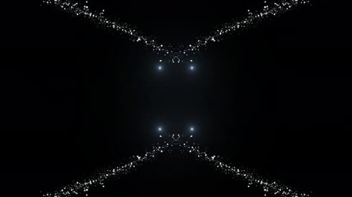 Fundo de partículas cintilantes