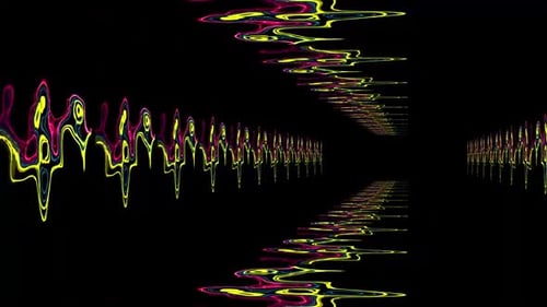 Digitales Rendering mit elektrischem abstraktem Hintergrund