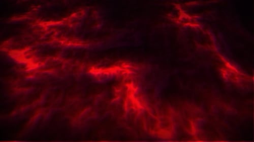 Abstract Red Fluid Energy Glow Background