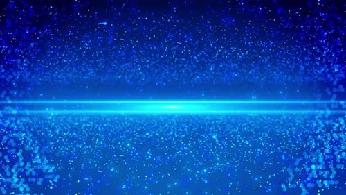 Digital cyberspace particles data network technology mining circuit board background. Big data Flow