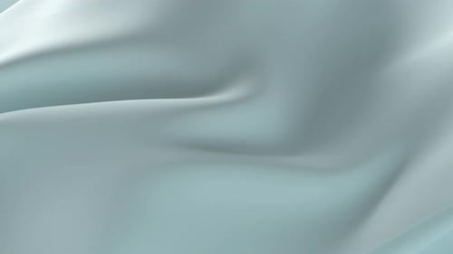 Abstract Rippling Fabric Background in Pale Blue and Gray