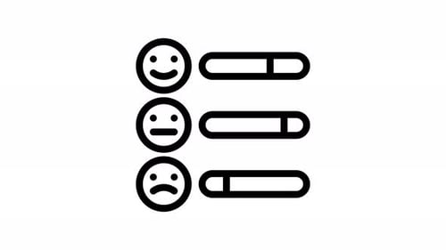 survey line icon animation