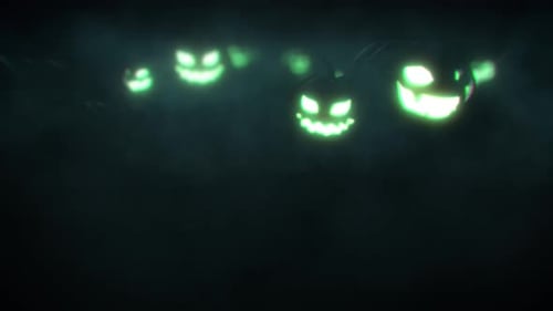 Pumpkin Halloween Background